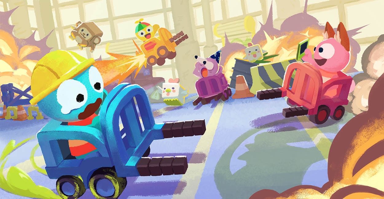 Titulo de Empilha, Não Pira, jogo multiplayer online para PC.