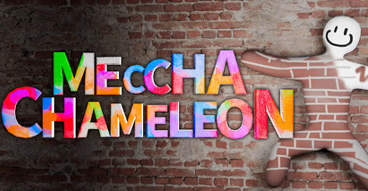 Titulo de Meccha Chameleon, jogo multiplayer online para pc