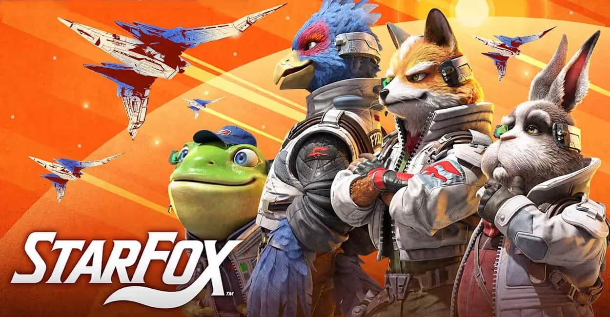 Titulo do novo Star Fox para Nintendo Switch 2.