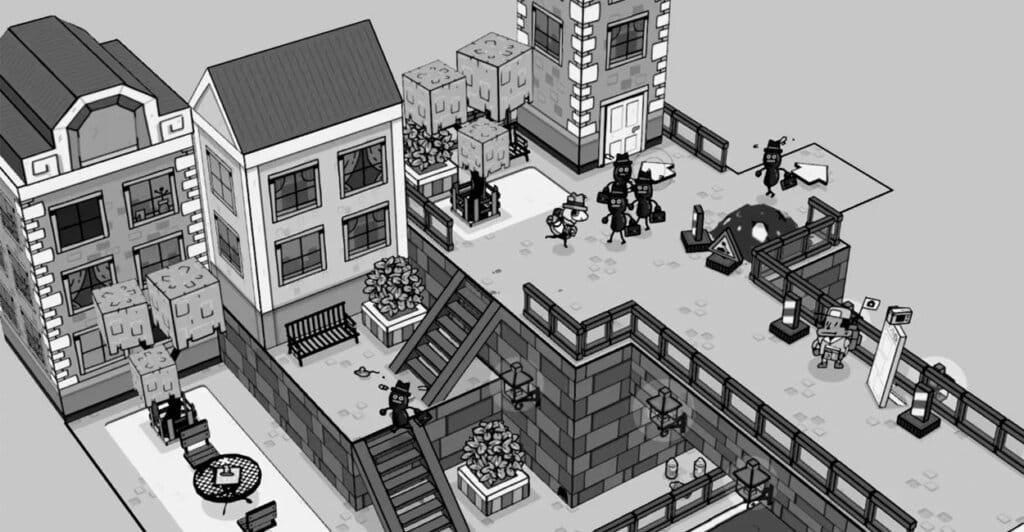 Gameplay do Cozy Game Curto, TOEM.