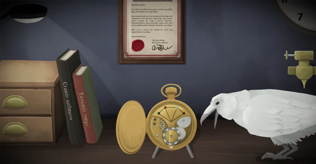 Gameplay de Tick Tock: A Tale for Two, um dos melhores jogos escape room multiplayer.
