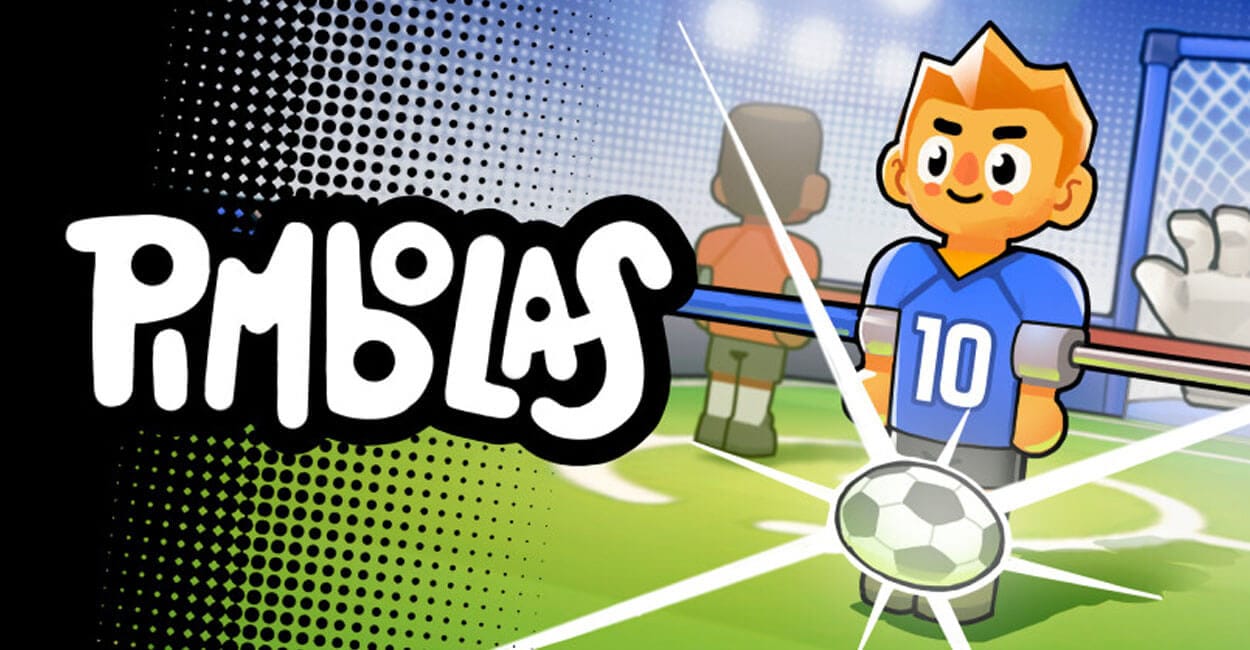 Titulo de Pimbolas, jogo multiplayer local e online para pc.