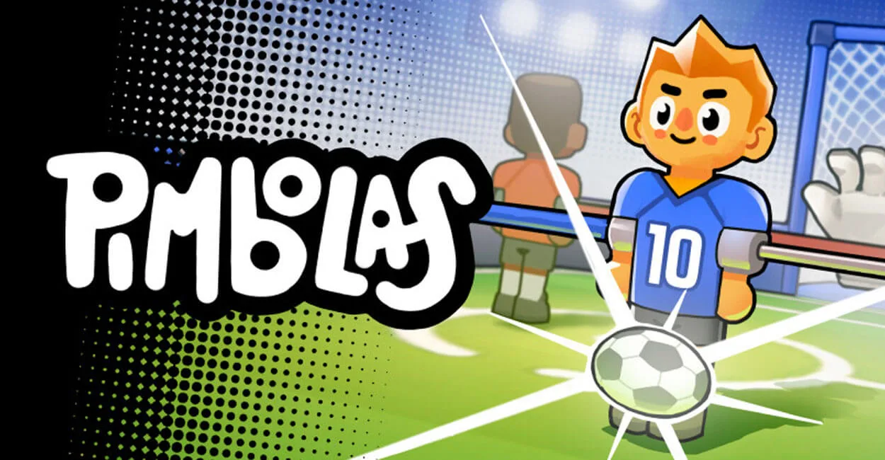 Titulo de Pimbolas, jogo multiplayer local e online para pc.