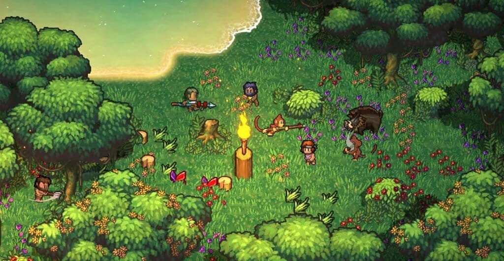 Gameplay de The Survivalists, jogo multiplayer coop de sobrevivência para jogar com os amigos.