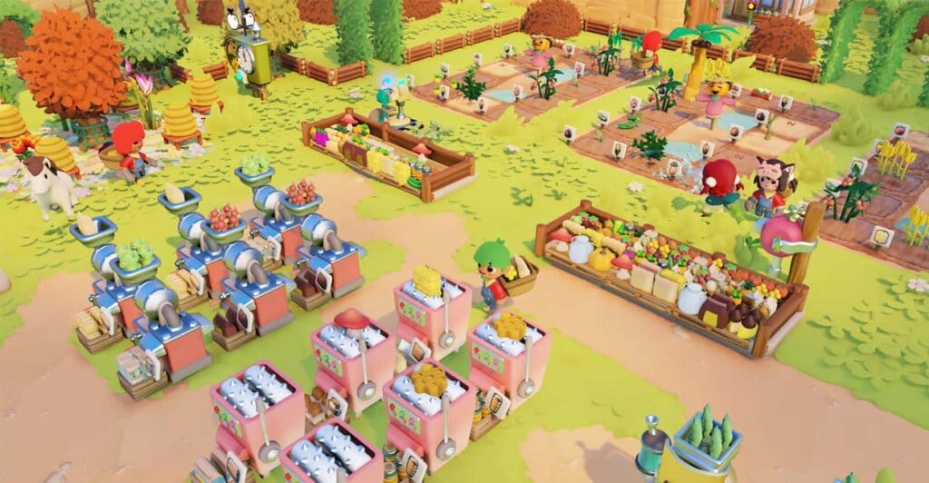Gerenciamento das atividades no modo cooperativo de Go-Go Town!