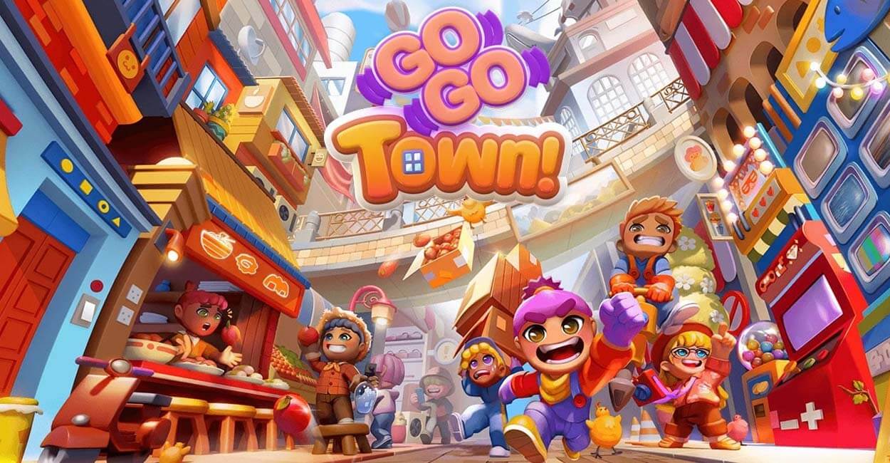 Titulo de Go-Go Town! Jogo multiplayer online e local para pc e Nintendo Switch