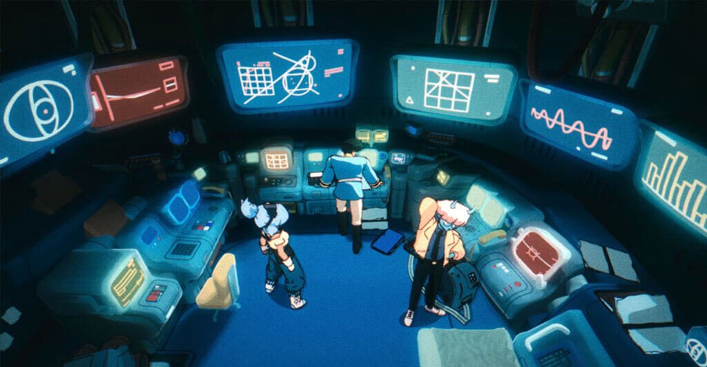 Gameplay de Orbitals, jogo cooperativo para Nintendo Switch 2.