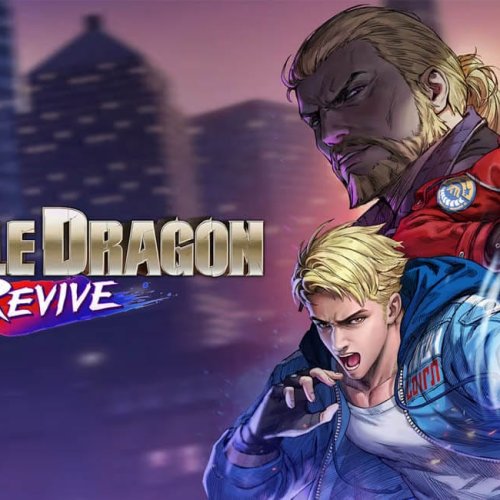 Titulo de Double Dragon Revive, jogo beat'n up online e local.