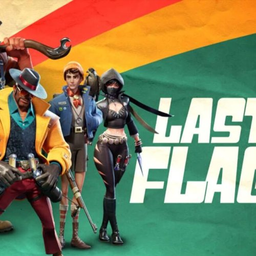 Titulo de Last Flag, jogo multiplayer online e competitivo para pc.