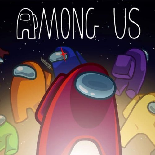Titulo de Among Us, jogo multiplayer online crossplay