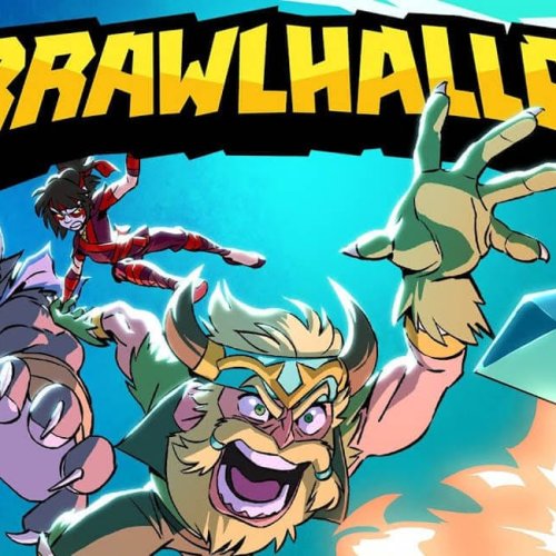 Capa de Brawlhalla, jogo multiplayer online e local para pc e consoles.