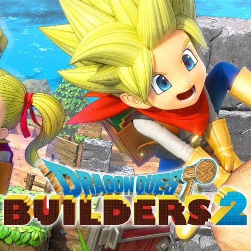 Titulo de Dragon Quest Builders 2, um dos melhores jogos multiplayer online para pc e consoles