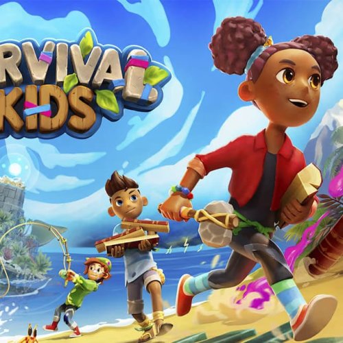 Capa de Survival Kids, jogo multiplayer local e online para Nintendo Switch 2.