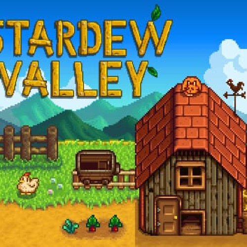 Tela de Titulo de Stardew Valley